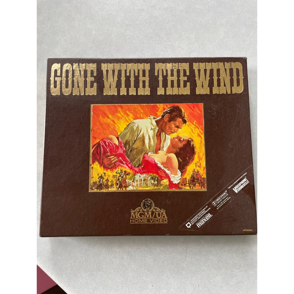 Gone With The Wind MGM/UA Home Video VHS Tape Set Brown